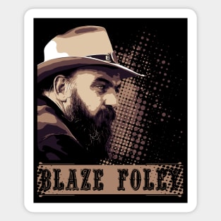 Blaze Foley // Country music artist Sticker